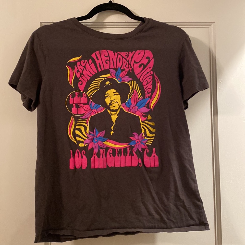 Jimi Hendrix boyfriend graphic t shirt size: med - Picture 2 of 4